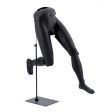 Image 0 : Flexible male mannequins leg black ...