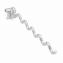 Slatwall and fittings Frontpin zigzag for wall gondola Presentoirs shopping