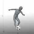 Image 1 : Fussball kinder schaufensterfiguren grau farbe ...
