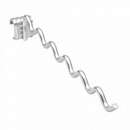 Gancho zigzag para góndola de pared