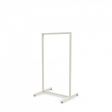 Image 0 : Garment rail white finish, clothing ...