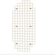 Image 0 : gold wire mesh display with ...