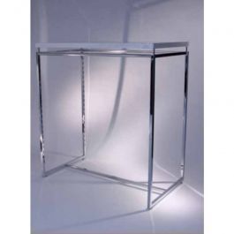 Gondole per negozi Gondola in metallo con ripiano superiore H120x120x60 CM Mobilier shopping