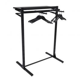 SHOPFITTING : Gondola laser - centrale black h 145 x 105 x 73 cm