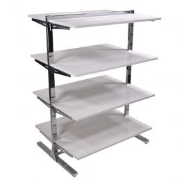 Gondole per negozi Gancio per borsa cromato Mobilier shopping