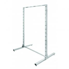 MATERIEL AGENCEMENT MAGASIN - GONDOLES MAGASIN : Gondole metal simple h 145 x 105 x 73 cm