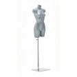 Image 0 : Grey female torso mannequin with ...