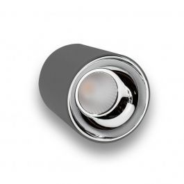 LED lighting Chromed wall gondola Presentoirs shopping