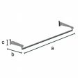 Image 1 : Supports &eacute;tag&egrave;res chrom&eacute;, avec ...