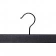 Image 1 : 10 black finish garment hangers ...