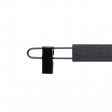 Image 2 : 10 black finish garment hangers ...