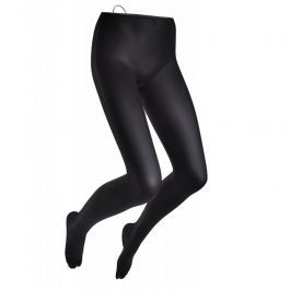 ACCESSORIES FOR MANNEQUINS - FEMALE LEG MANNEQUINS : Hanging female mannequin leg black color