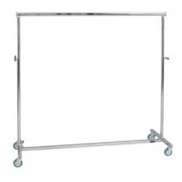 CLOTHES RAILS - HANGING RAILS WITH WHEELS : Hanging rails with wheels