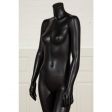 Image 1 : Abstract Female mannequin black painted ...