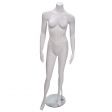 Image 0 :  Headless female mannequin white.