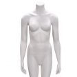 Image 2 : White headless female mannequin straight ...