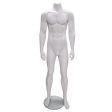 Image 0 : Headless male mannequin straight white ...