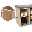 Image 4 : wooden Shoe bench Storage fur ...