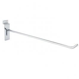 RETAIL DISPLAY FURNITURE - SLATWALL AND FITTINGS : Hook for slatwall 30 cm