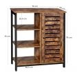 Image 2 : Industrial Style Storage Cabinet