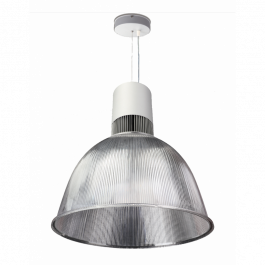 RETAIL LIGHTING SPOTS - SUSPENDED LIGHTS : Industrial suspended led light 6000lm 4000k 41cm