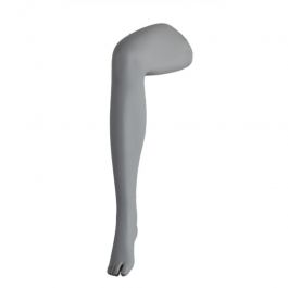 ACCESSOIRES MANNEQUIN VITRINE - JAMBES MANNEQUINS VITRINE : Jambe de mannequin femme gris