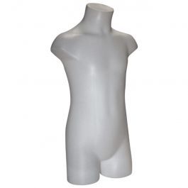 CHILD MANNEQUIN BUST - KID BUST : Kid bust 7-9 years in white pvc