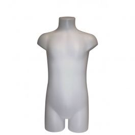 Kid bust Kid mannequin torso 4-6 years old in white pvc Bust shopping