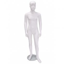 Faceless kid mannequins grey color 5-6 years old