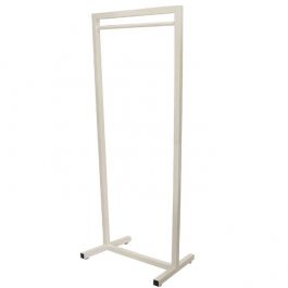 Konfektionsstander Konfektionsstander ecru grosse 180cm x 62,5cm Portants shopping