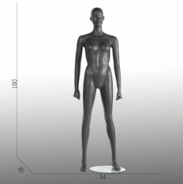 DAMEN SCHAUFENSTERFIGUREN : Körperbetontes athletisches weibliches mannequin