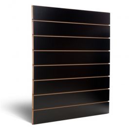 Lamellenwand Lamellenwand schwarz 120x120cm Mobilier shopping