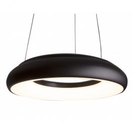 SPOTS POUR MAGASIN : Lampe led professionnelle suspendue noire 4000 kelvin