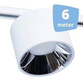 PROFESSIONELL SPOT LAMPEN - SCHEINWERFER : Led spot philips buss19 weiss 6 meter
