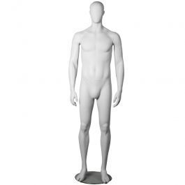 Abstract mannequins Light grey abstract male display mannequin Mannequins vitrine