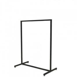 CLOTHES RAILS : Low clothing rails for retail store 90cm x 125cm