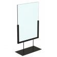 Image 0 : Display stand black vertical A4 ...