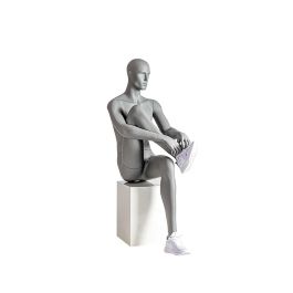 MALE MANNEQUINS - SPORT MANNEQUINS : Male display mannequin in fitting position