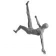 Image 0 : Male mannequin in football freestyle ...