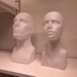 Image 2 : Male display mannequin head in ...
