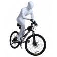 Image 5 : Mannequin in bike position. White ...
