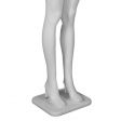 Image 4 : Plastic mannequin in white color ...