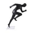 Image 4 : Male mannequins sprinter mat black ...