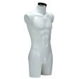 Image 0 : Male bust polypropylene white color ...