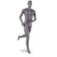 Image 0 : Running male mannequin with metal ...