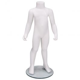 Manichino senza testa Manichini 2 anni senza testa colore bianco Mannequins vitrine