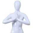 Image 1 : Manichini sport yoga - color bianco ...