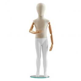 Manichini astratto Manichino astratto da esposizione per bambini 113 cm Mannequins vitrine