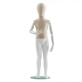 MANICHINI BAMBINO - MANICHINI ASTRATTO : Manichino bambini corpo in tessuto con braccia 113cm