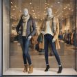 Image 3 : Manichino donna grigio (RAL7042), astratto ...
